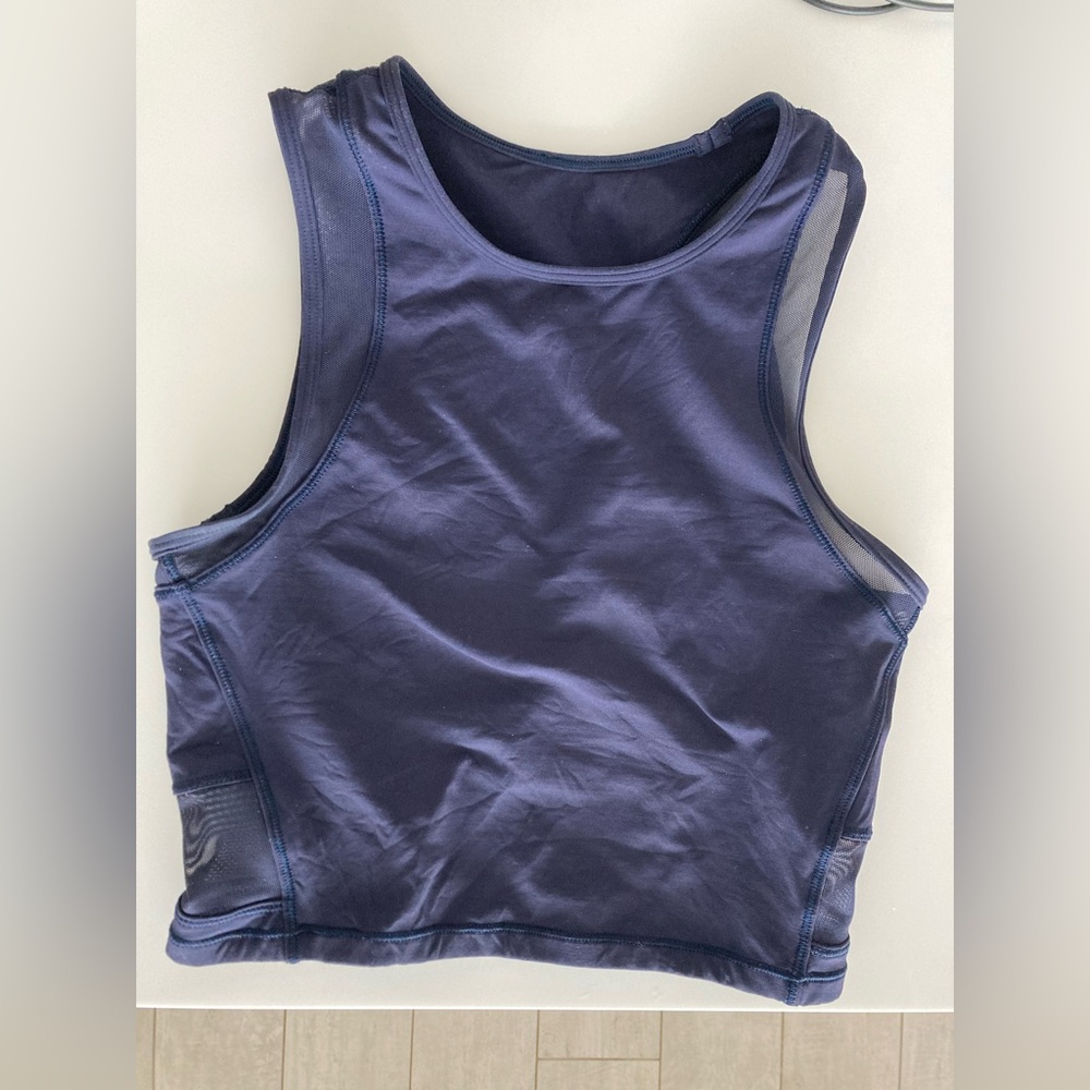 Lululemon Navy Sleeveless Women's Top